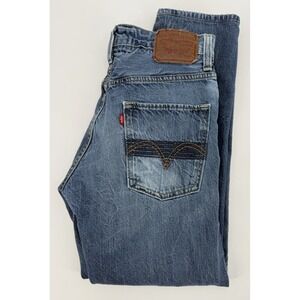 Levis 569 Mens 29x30 Blue Loose‎ Fit Straight Leg Fade American Denim Pants